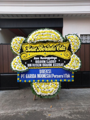 Papan Bunga Duka di Pontang Legon