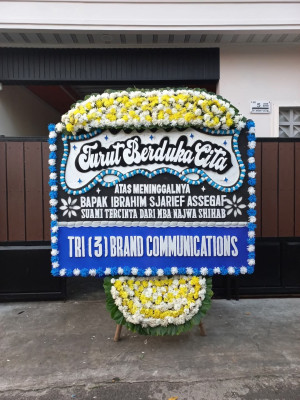 Papan Bunga Duka di Pontang Legon